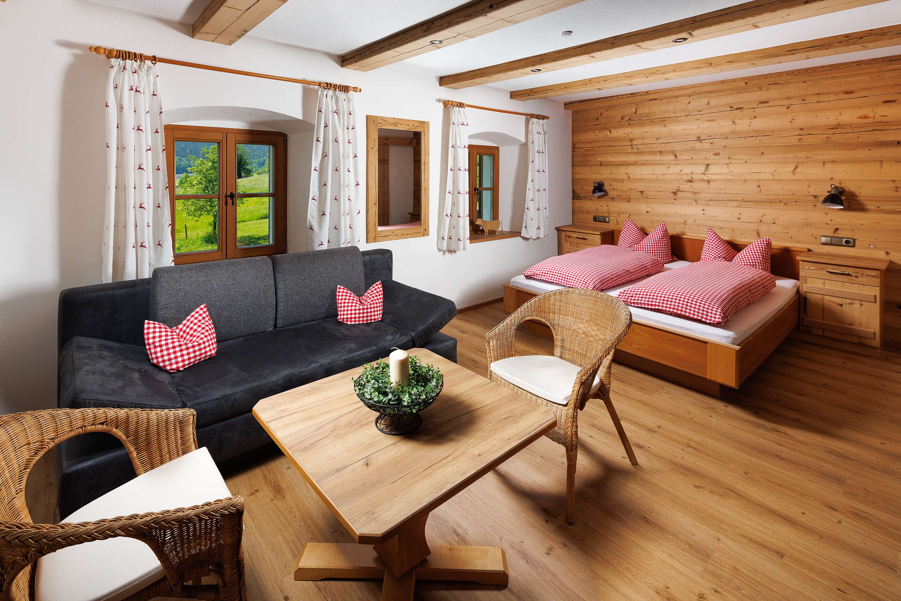 Dreibettzimmer